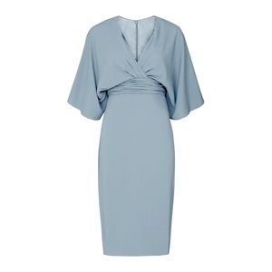 Theia Kimono Sheath Dress in Blue (Size: 2)